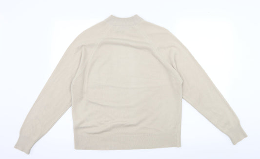 Berkertex Womens Ivory  Knit Pullover Jumper Size 10