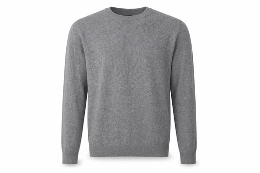 New Look Mens Grey  Knit Pullover Jumper Size L
