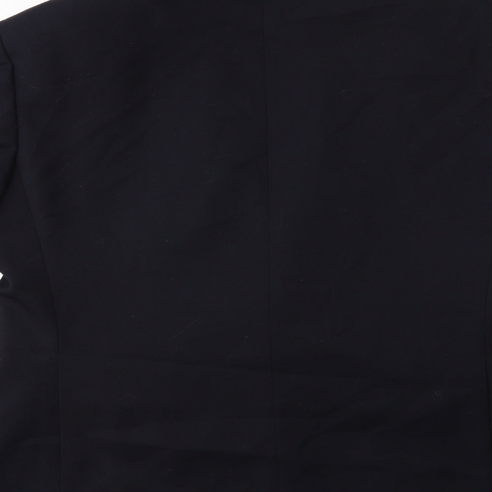 Preworn Mens Blue   Jacket Suit Jacket Size 40