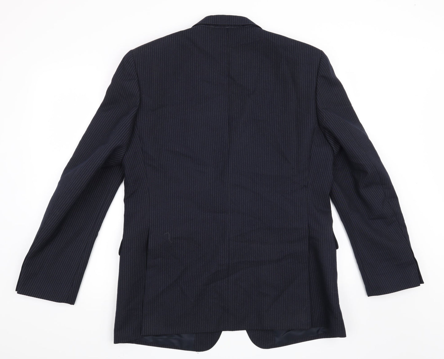 Grendale Mens Blue Striped  Jacket Blazer Size 42