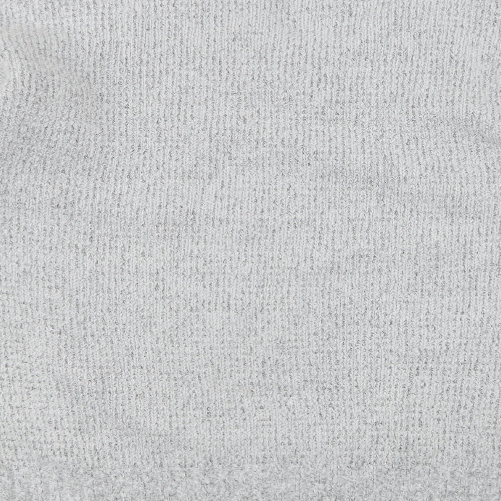 Anthology Womens Grey  Knit Pullover Jumper Size 16