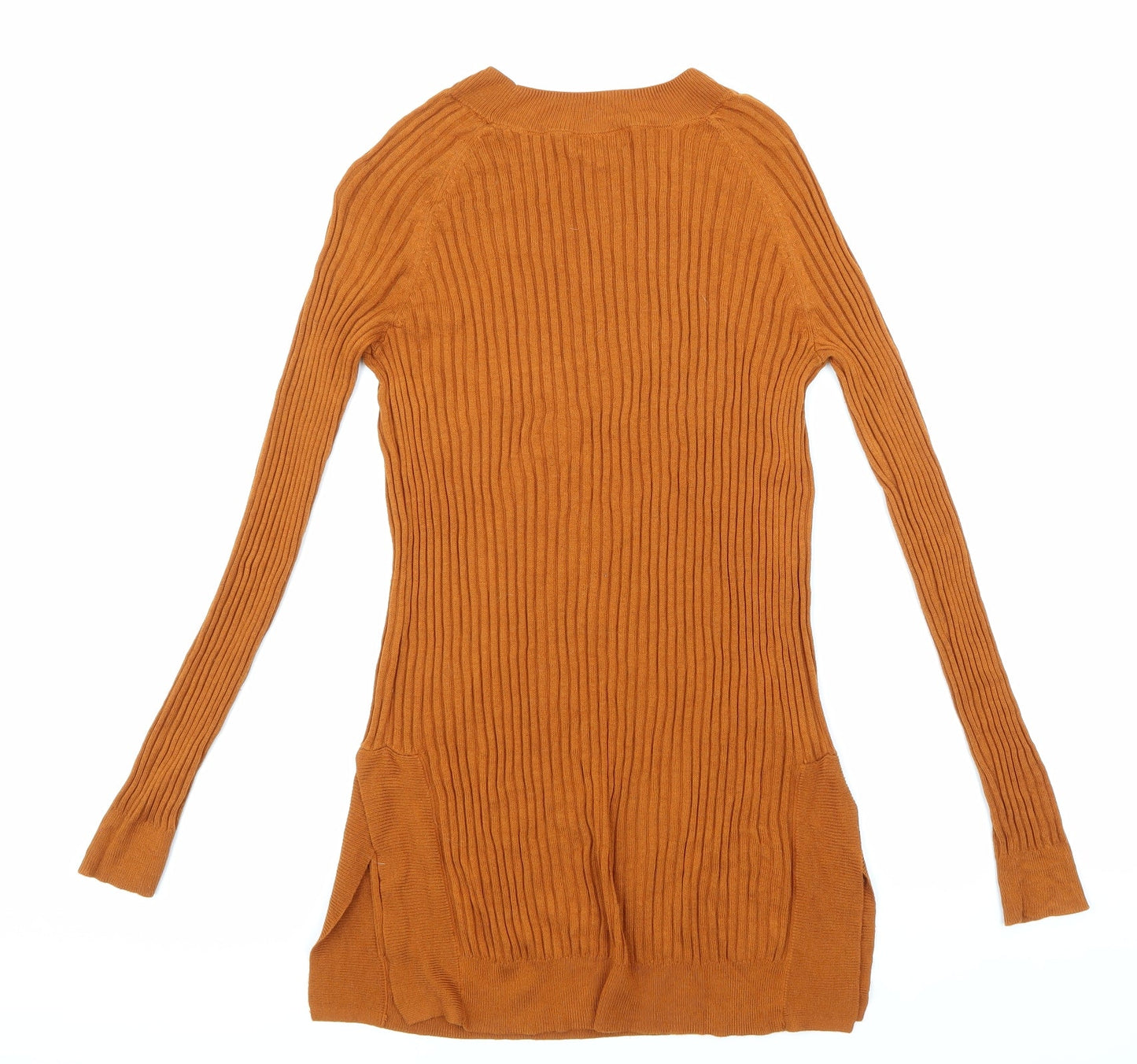 Papaya Womens Brown  Knit Pullover Jumper Size 12
