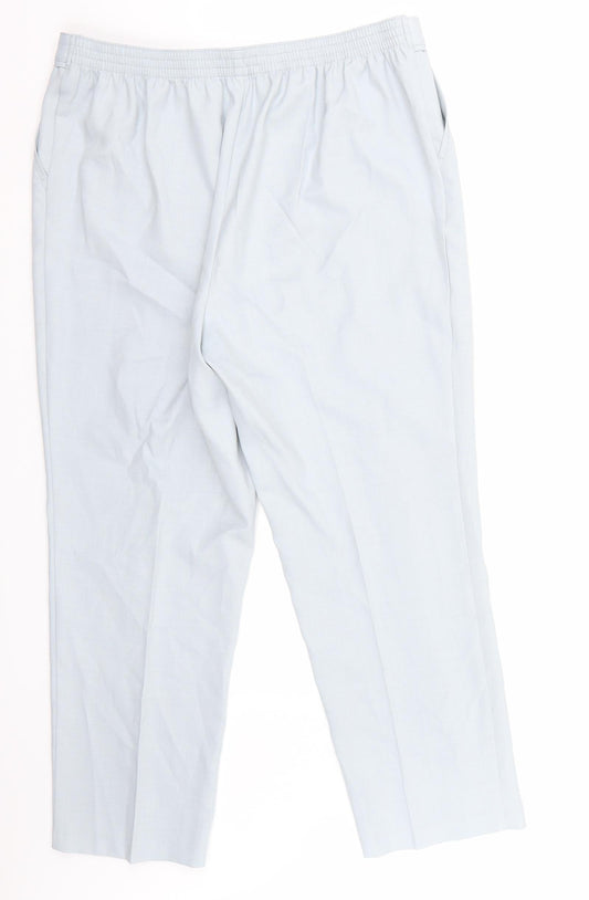 Marks and Spencer Womens Blue   Trousers  Size 16 L26 in