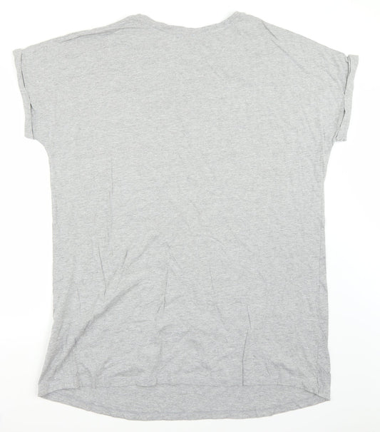 ASOS Womens Grey   Basic T-Shirt Size 6