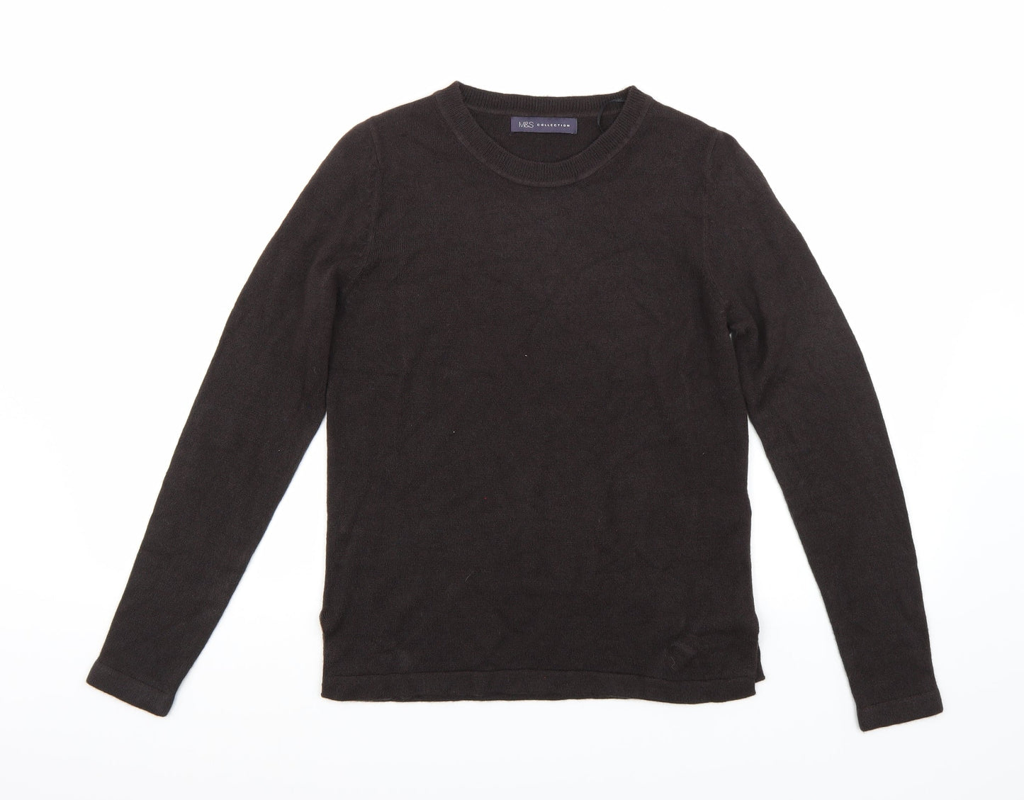 Marks and Spencer Womens Black   Pullover Jumper Size 12