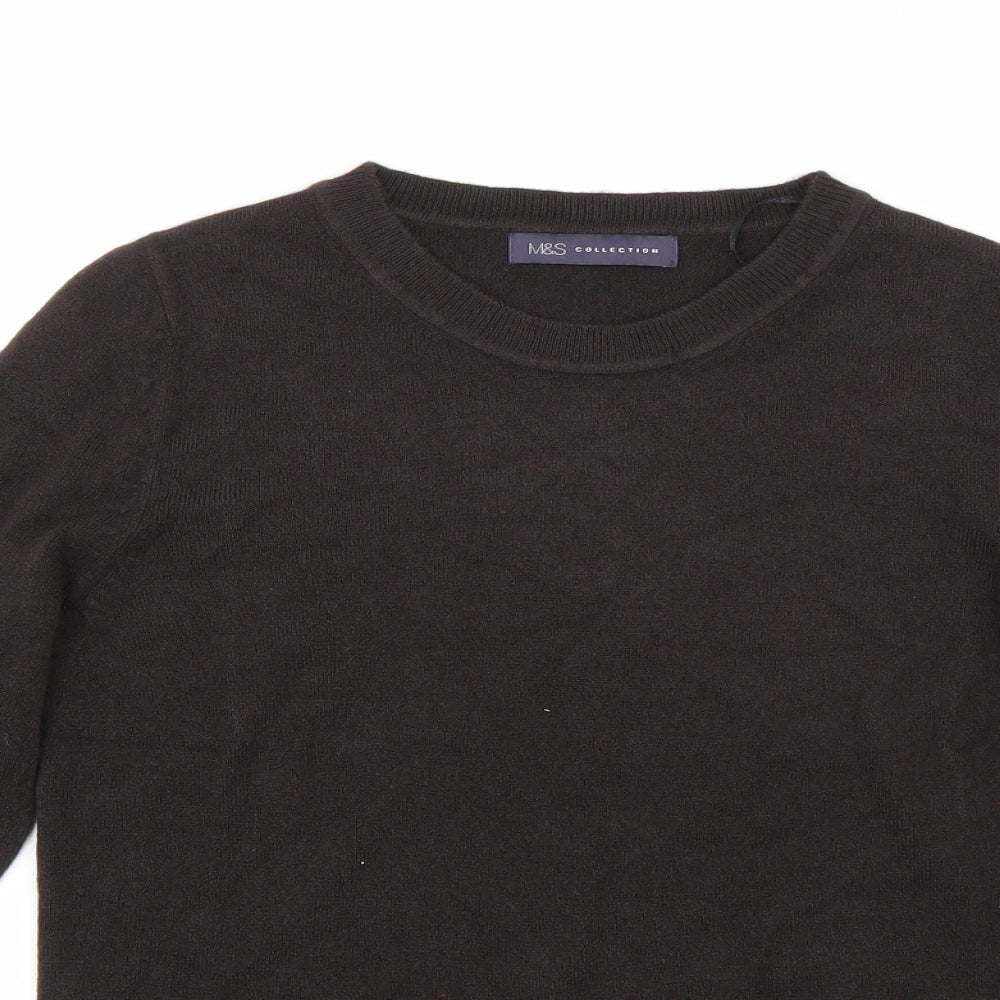 Marks and Spencer Womens Black   Pullover Jumper Size 12