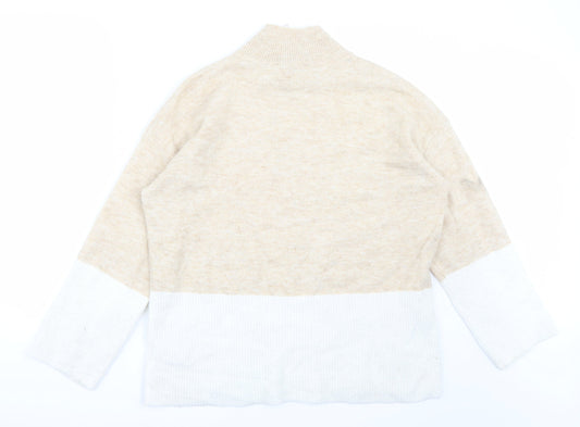 love knitwear Womens Beige   Pullover Jumper Size 12