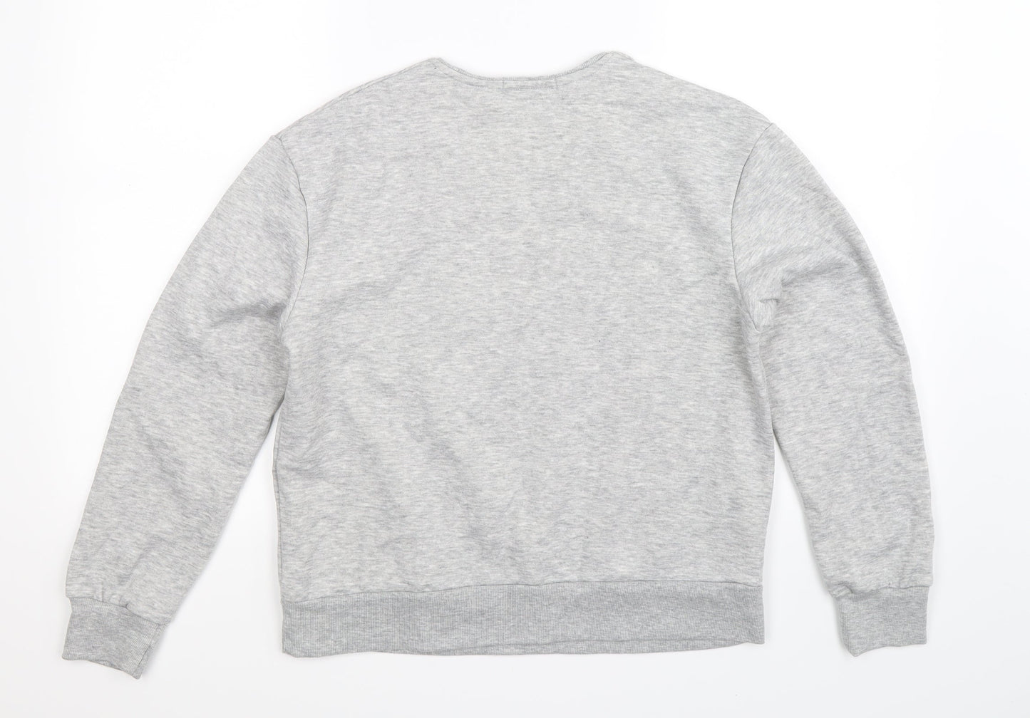 Primark Womens Grey   Pullover Sweatshirt Size 6  - Oversized