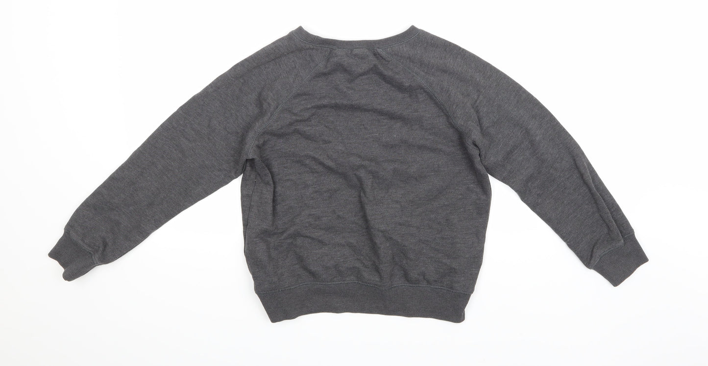 NEXT Boys Grey   Pullover Sweatshirt Size 10 Years