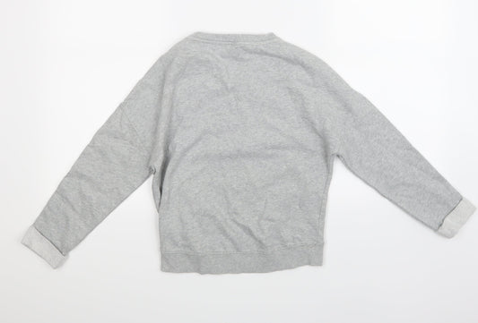 NEXT Girls Grey   Pullover Jumper Size 10 Years