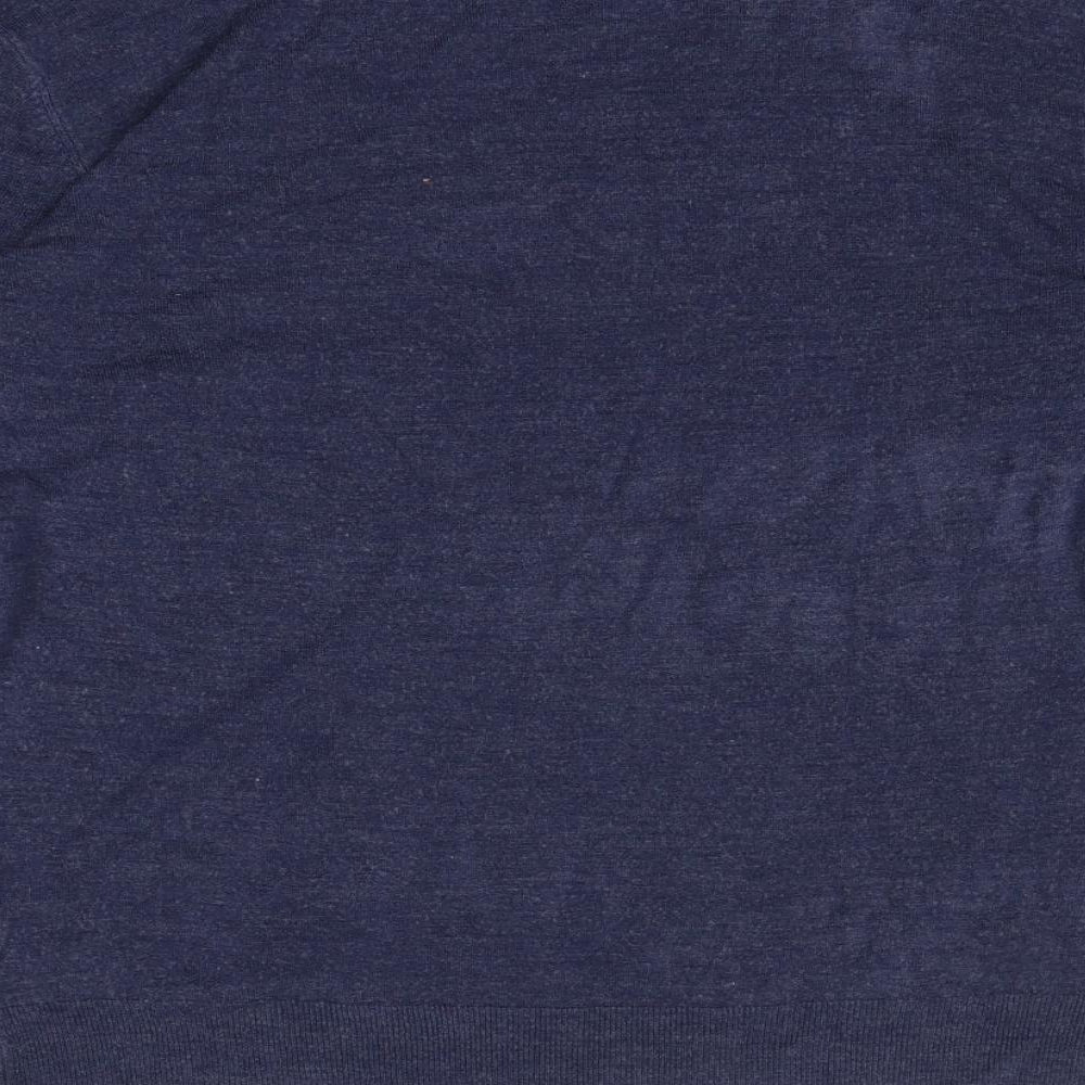 Debenhams Womens Blue   Pullover Sweatshirt Size L