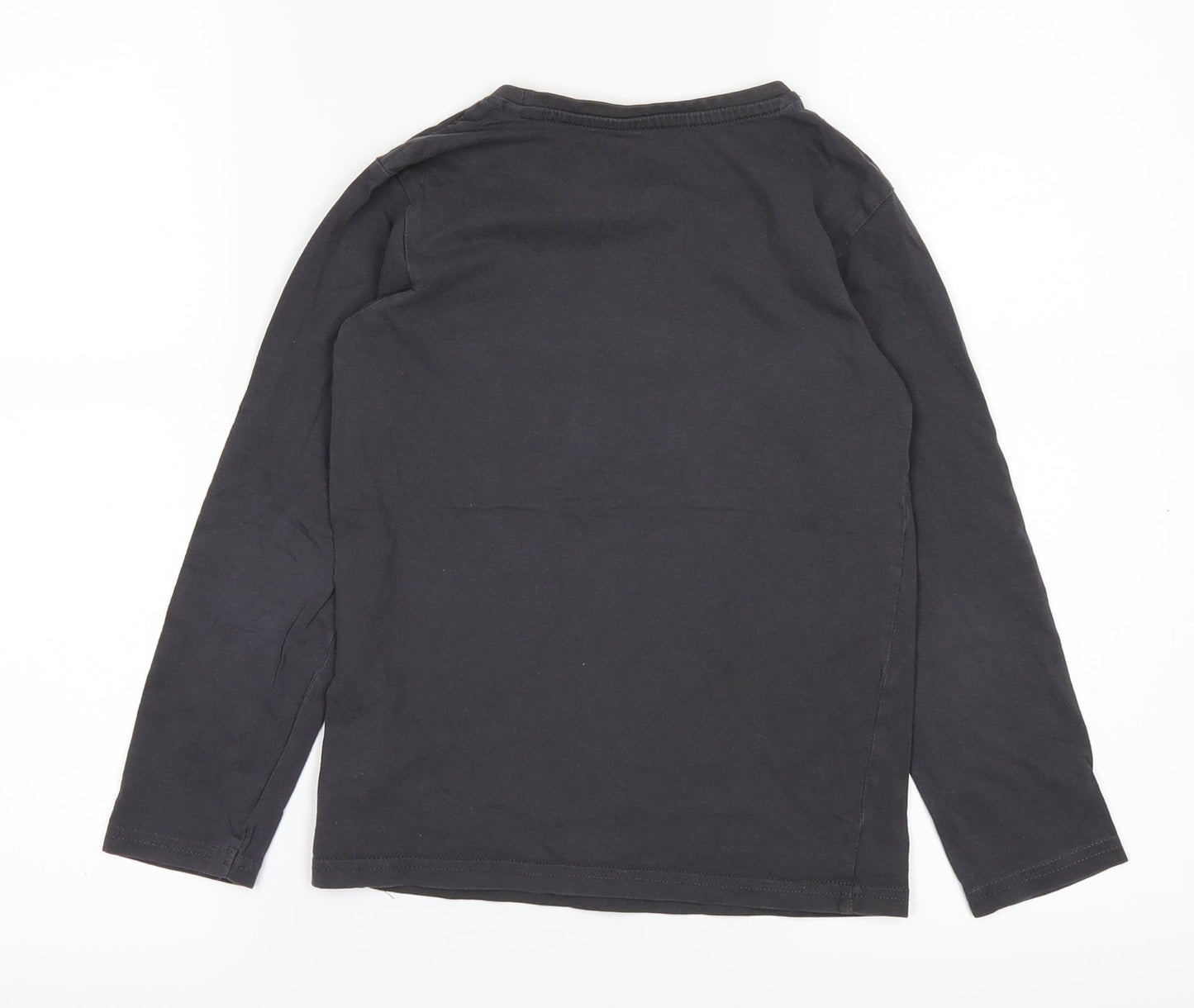 BOYS DEPT Boys Grey   Basic T-Shirt Size S