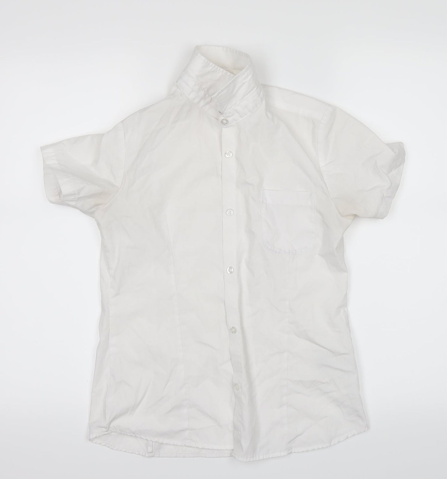 smart start Boys White   Basic Button-Up Size 11-12 Years