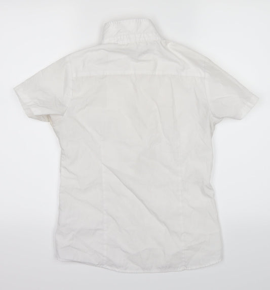 smart start Boys White   Basic Button-Up Size 11-12 Years