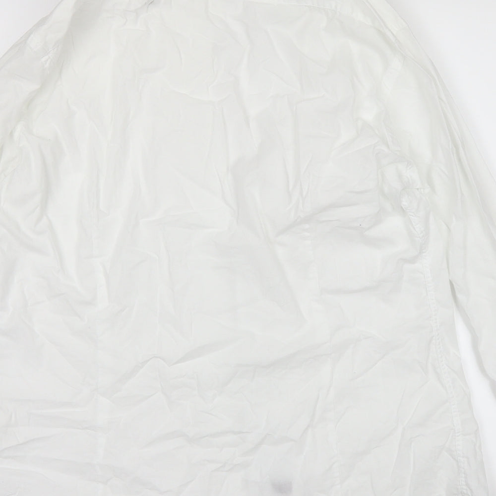 belmonte Mens White    Dress Shirt Size 42