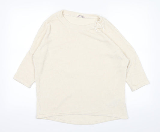 ORSAY Womens White   Pullover Jumper Size M