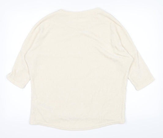 ORSAY Womens White   Pullover Jumper Size M