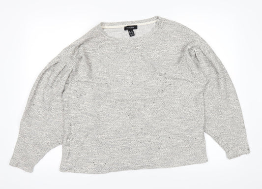 New Look Womens Grey   Basic T-Shirt Size S