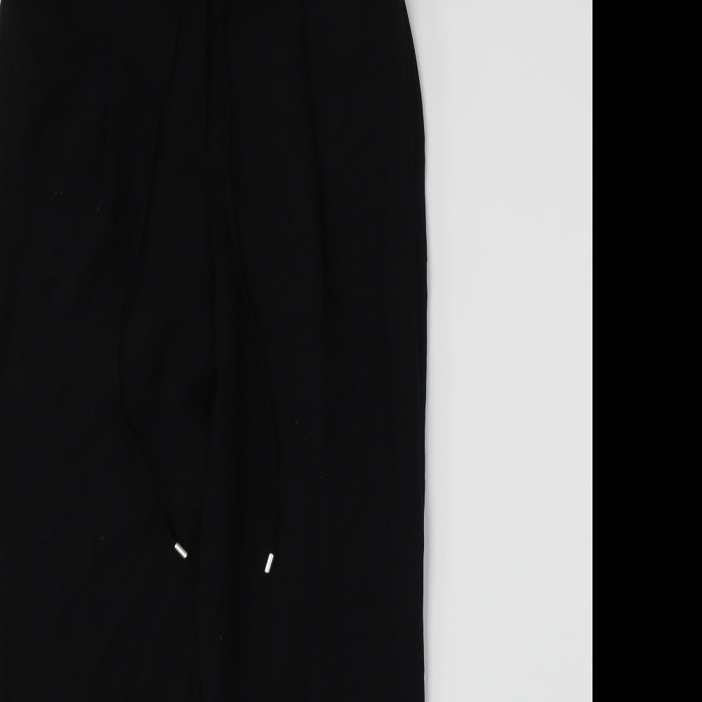 Marks and Spencer Womens Black   Trousers  Size 8 L24 in
