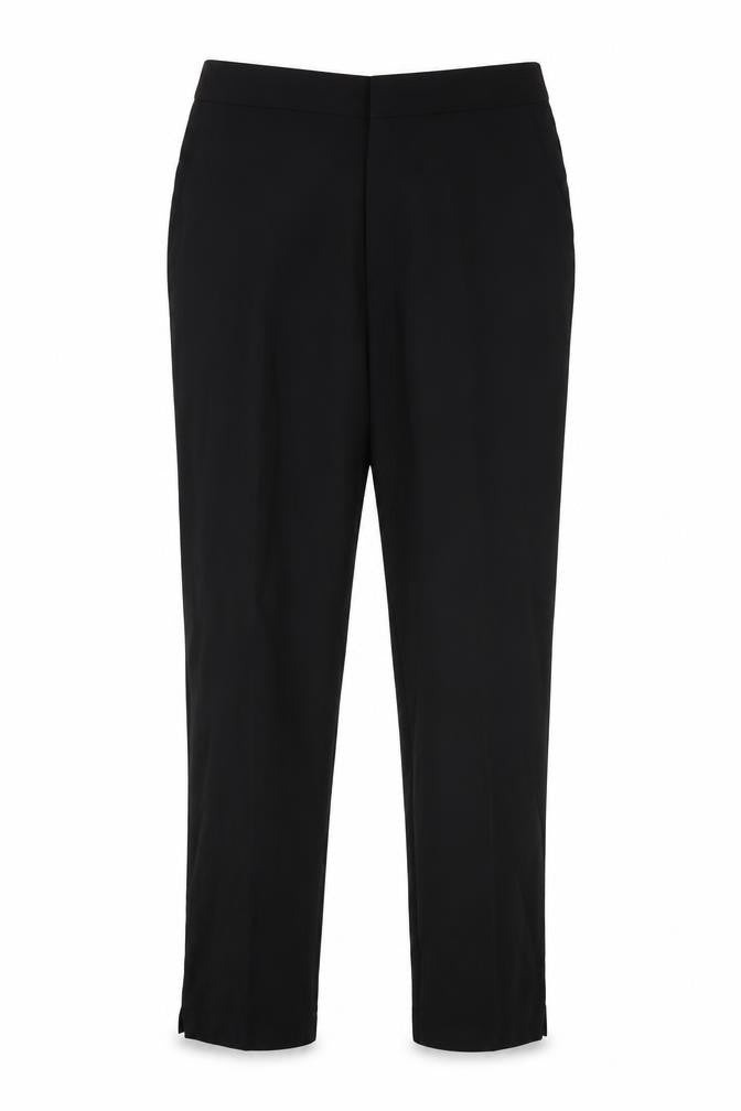 Preworn Womens Black   Trousers  Size 16 L27 in
