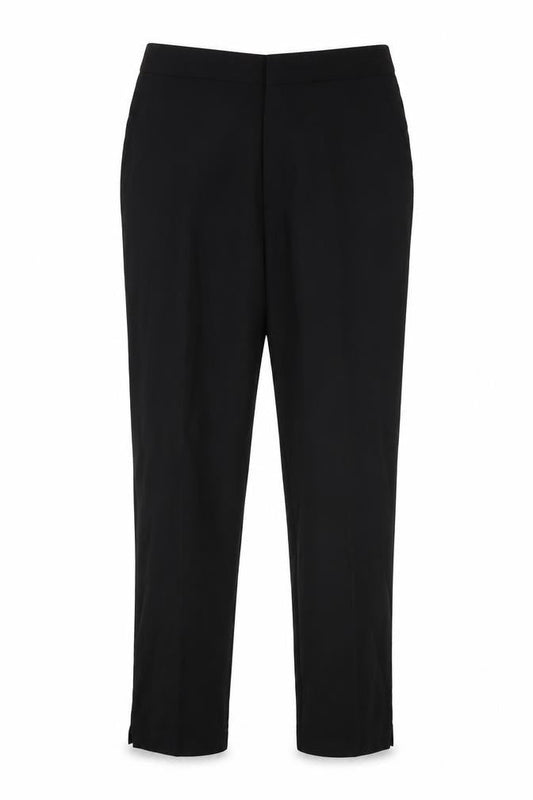 Preworn Womens Black   Trousers  Size 16 L27 in