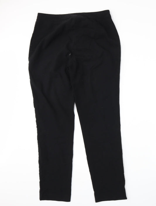 Marks and Spencer Womens Black   Trousers  Size 10 L28 in