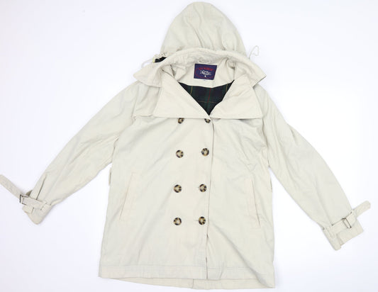 sea harbour Womens Beige   Overcoat Coat Size XS