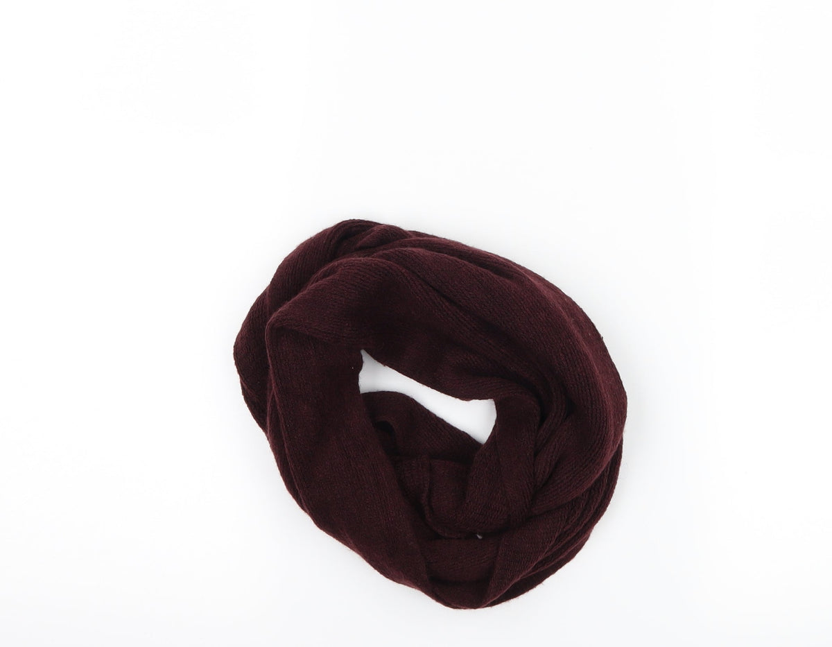 Front view of Preworn women’s purple scarf