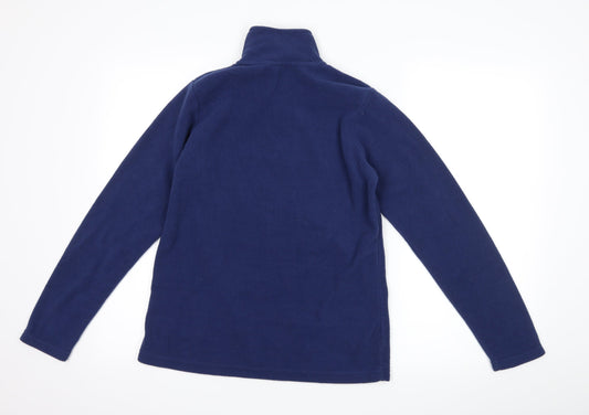 Freedom Trail Womens Blue  Fleece Jacket  Size 8