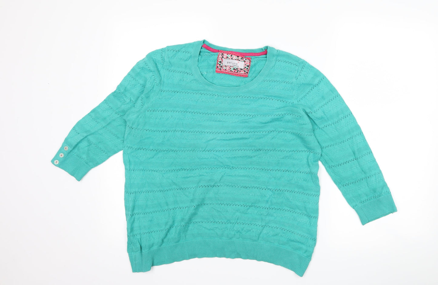 Marks and Spencer Womens Green   Pullover Jumper Size 12