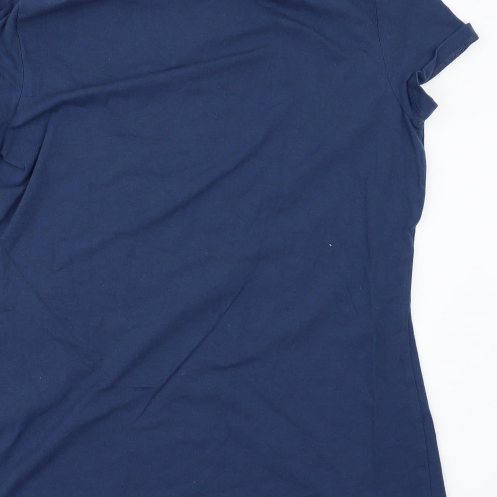 Charter Club Womens Blue   Basic T-Shirt Size M