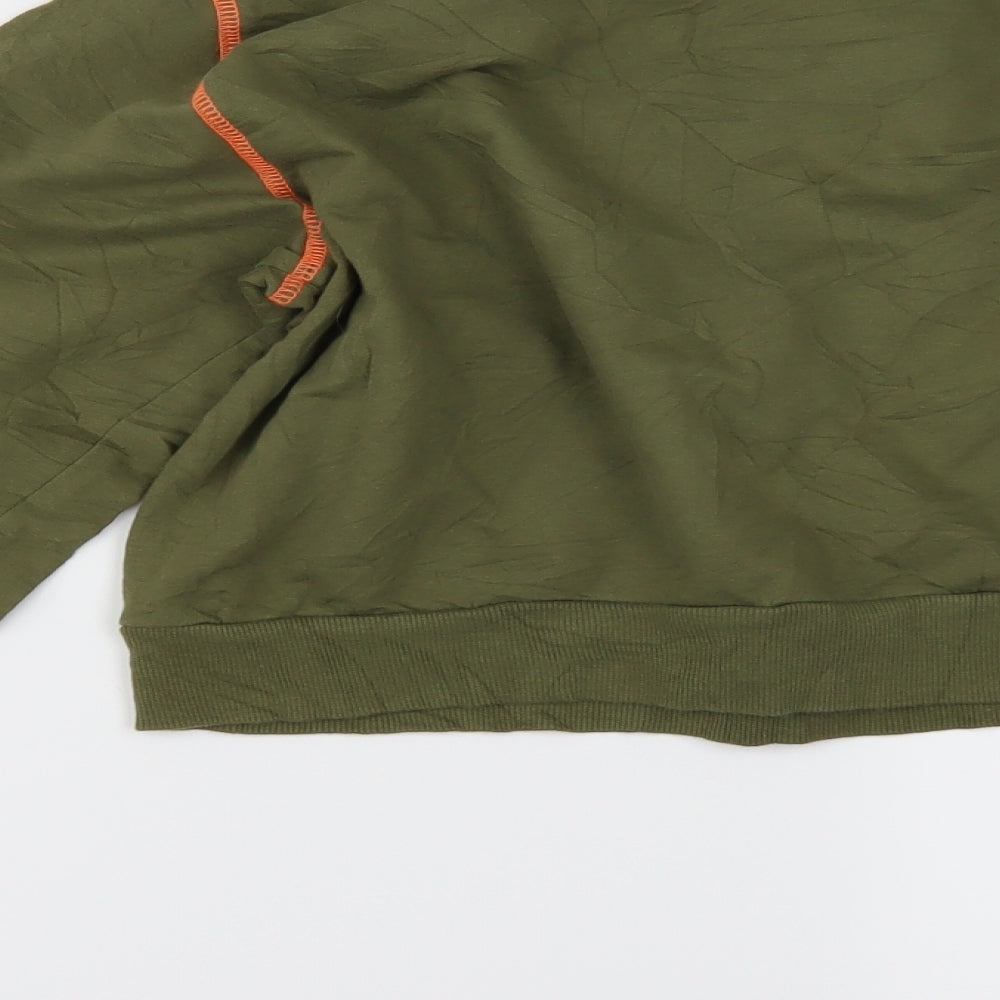 ASOS Womens Green   Pullover Sweatshirt Size 6