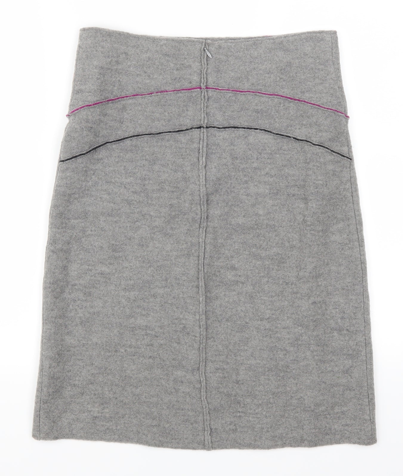 Preworn Womens Grey   Straight & Pencil Skirt Size 29 in
