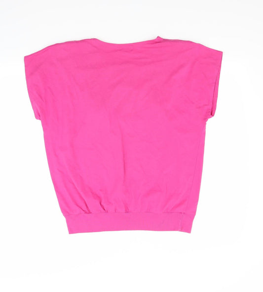 Preworn Womens Red   Basic T-Shirt Size M