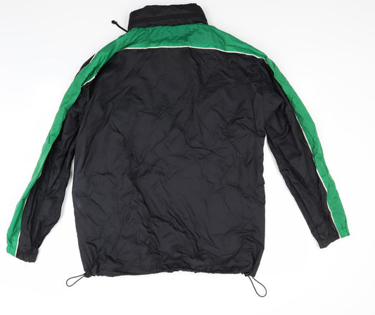 Game Gear Mens Black   Windbreaker Coat Size S