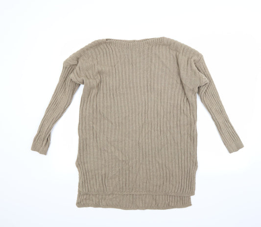 Missyempire Womens Brown   Pullover Jumper Size L