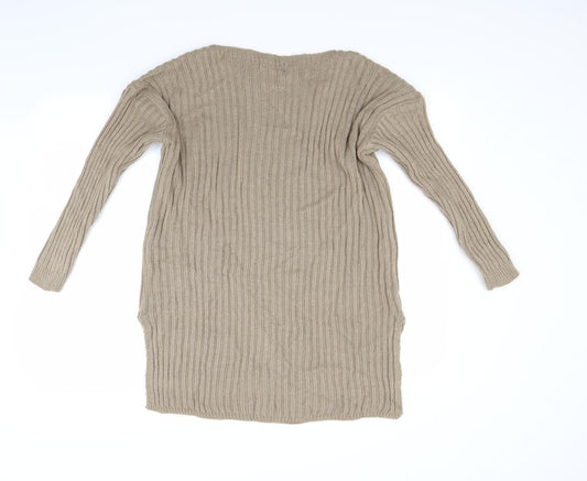 Missyempire Womens Brown   Pullover Jumper Size L