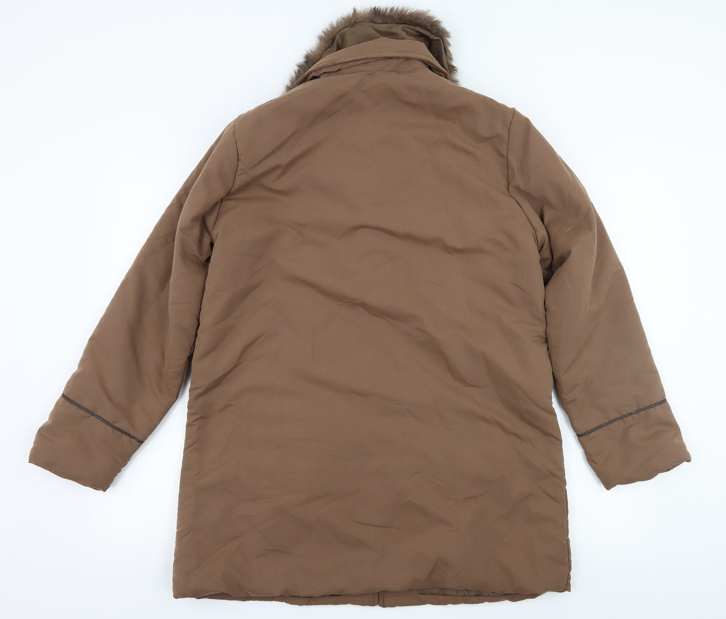 Neuville Womens Brown   Overcoat Coat Size 10