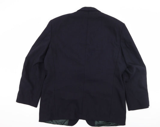 Preworn Mens Blue   Jacket Suit Jacket Size XL