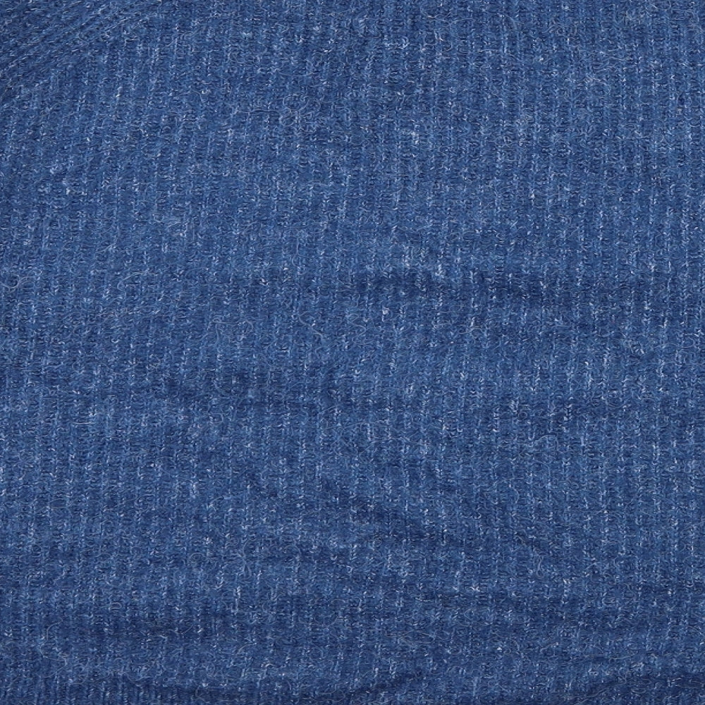H&M Womens Blue  Knit Pullover Jumper Size M
