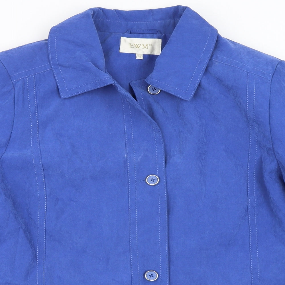 EWM Womens Blue   Jacket  Size 14