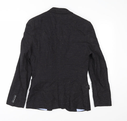 H&M Mens Blue   Jacket  Size 34