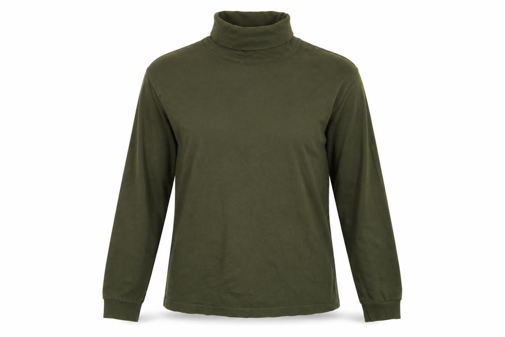 Front view of Compliments women’s green pullover sweatshirt, size S