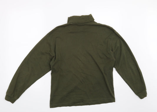 Compliments Womens Green   Pullover Sweatshirt Size S