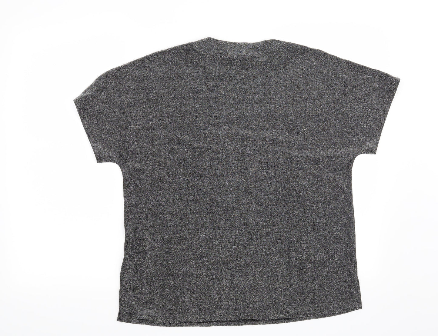 Marks and Spencer Womens Grey   Basic Blouse Size 10