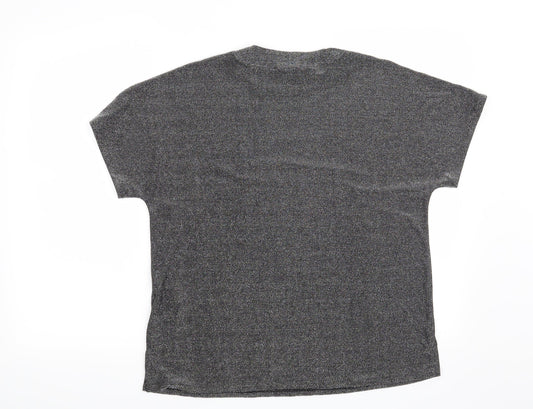 Marks and Spencer Womens Grey   Basic Blouse Size 10