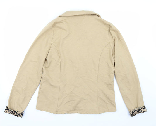 Papaya Womens Beige   Jacket Coat Size 16