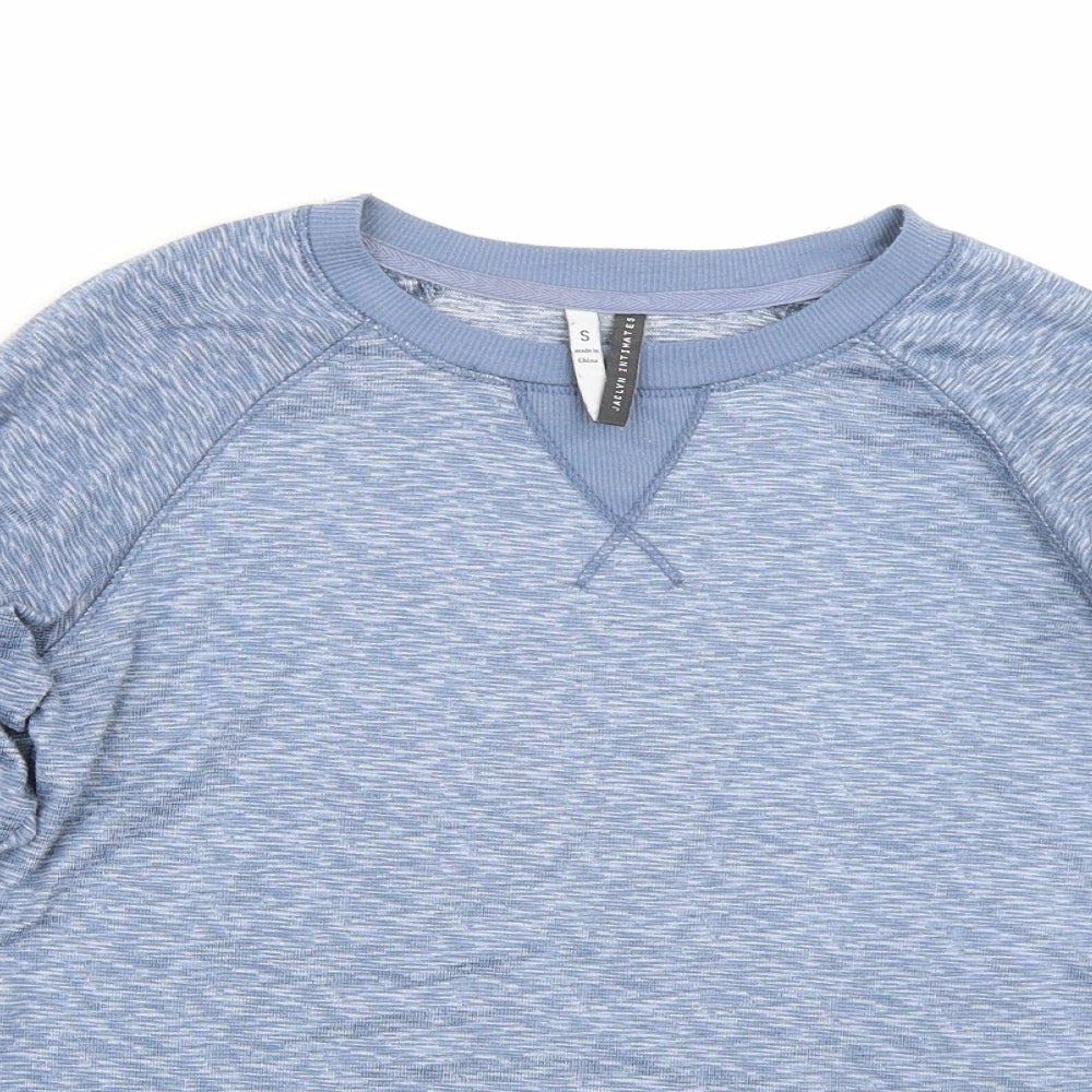 Jaclyn Intimates Womens Blue   Pullover Jumper Size S
