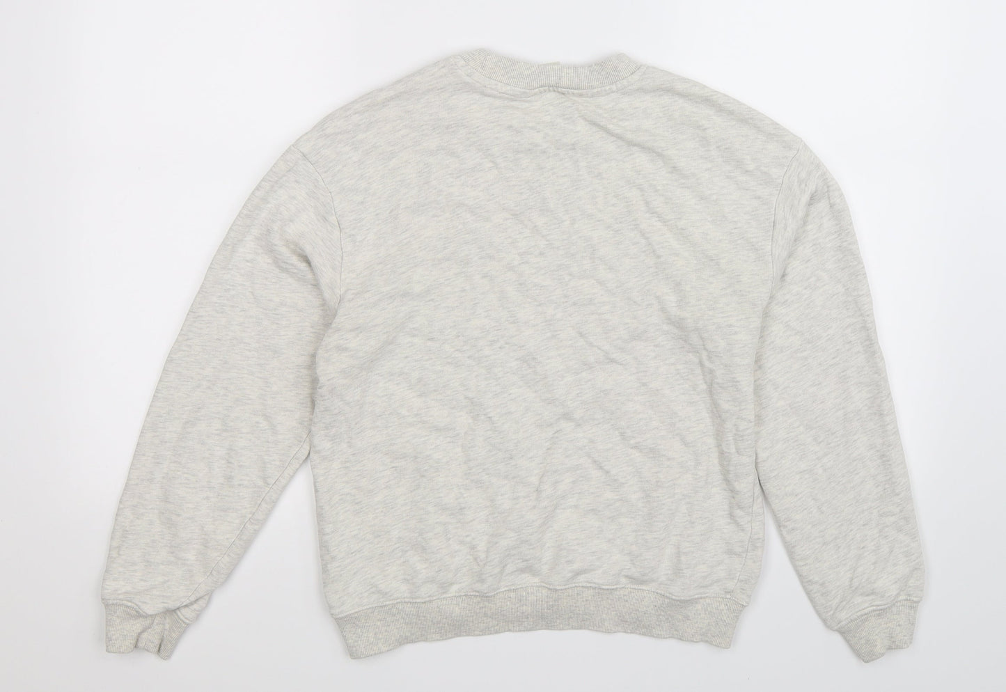 Monki Womens Grey   Pullover Sweatshirt Size XS