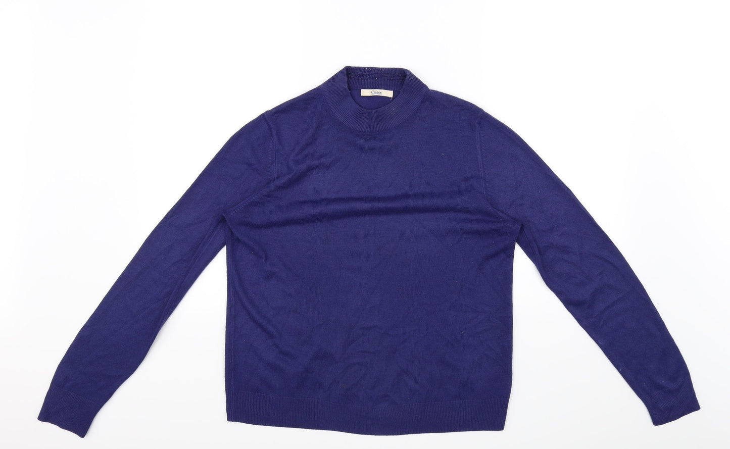 Marks and Spencer Womens Blue   Pullover Jumper Size 14